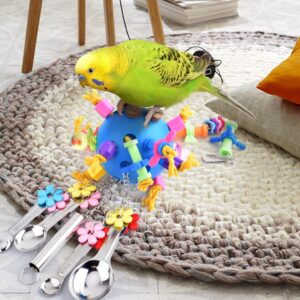 Bird Chew Toy Colorful Acrylic Stick - Image 4