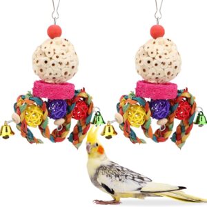 Bird Foraging Toy Natural Chew 3 Pack - Image 8