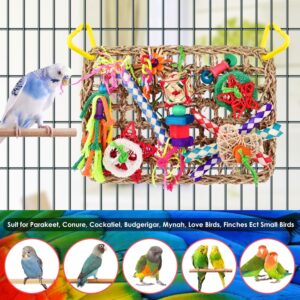 Bird Toy Edible Seagrass Climbing Hammock - Image 6